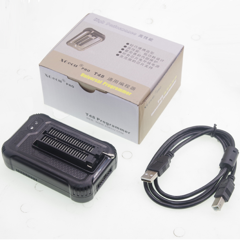 Programador XGecu T48 [TL866-3G] V12.25 compatible con más de 31000 IC para EPROM/MCU/SPI/Nor/NAND Flash/EMMC/ IC TESTER/reemplazar TL866II