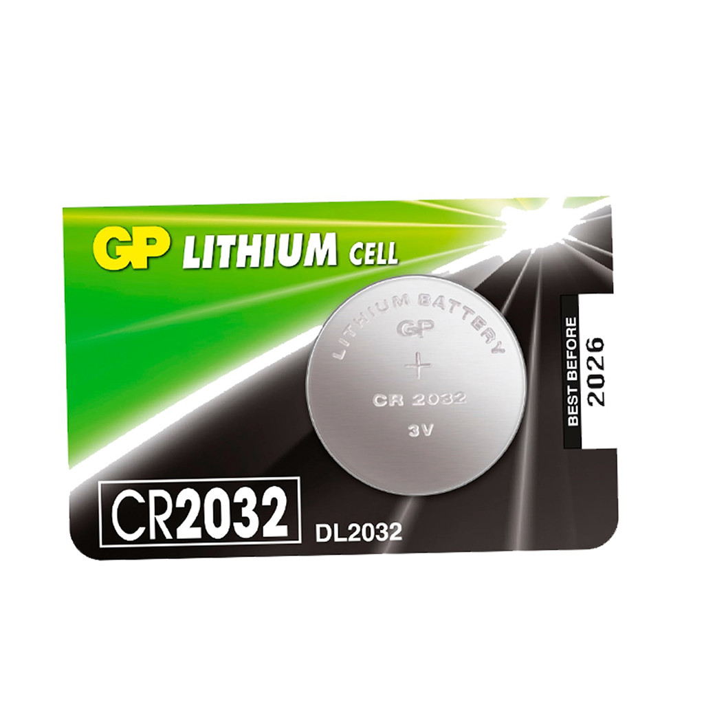 Pila (Batería) GPLithium Cell CR2032-7C5 3V, para PC, reloj, impresora por unidad