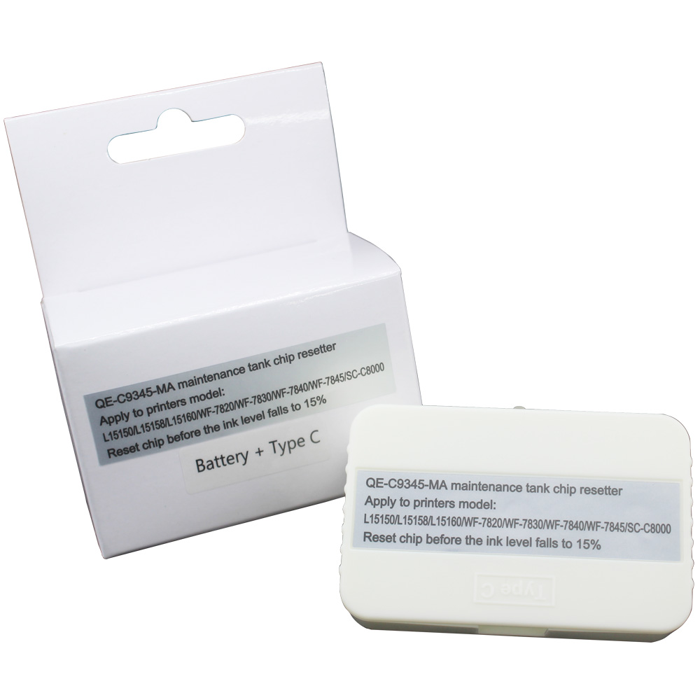 Reseteador de chip de la caja de mantenimiento C9345, impresoras Epson L11160, L16660, L15150, L15160, L6550, L6570, L8168, L8188, L8160, L8180 Pro, L15180, L6580, EC-7000, WF-7840