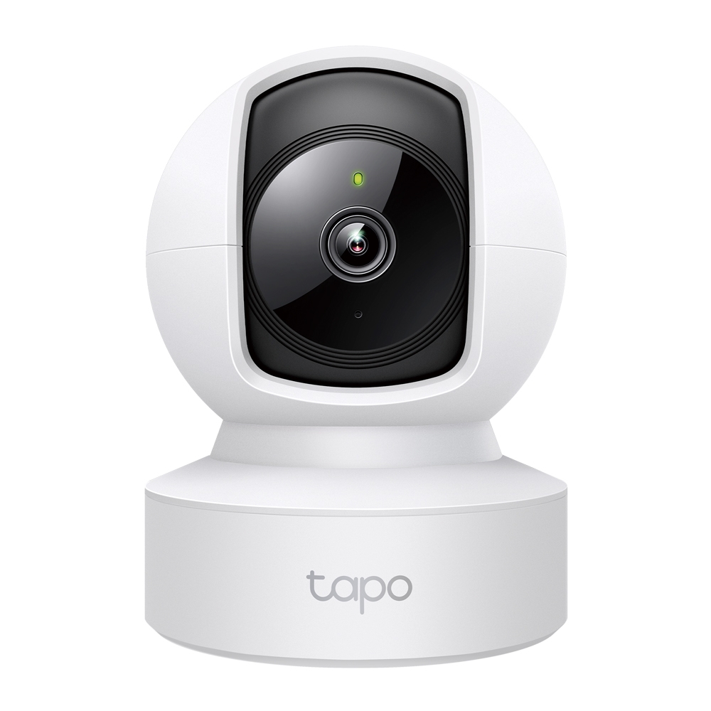 Cámara IP Tp-Link Tapo C212, FHD 2K 3MP Pan/Tilt, Rotatoria 360°, Visión Nocturna, Audio Doble Via, Detección de Movimiento personas, puerto Ethernet, Soporta Micro SD hasta 512GB no incluye