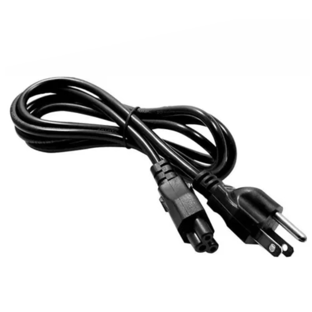 Cable de poder tipo Trebol redondo para impresoras y cargadores de laptops