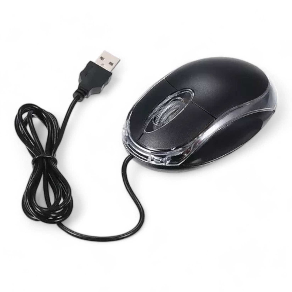 Mouse Genérico JX8001 USB para Laptop y PC