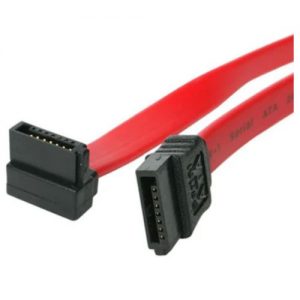 Cable de Datos Sata Xtech XTC326 para Disco duro, DVD writer, PC, conector angular 90°, 7 pines, 3Gb/s, 50cm