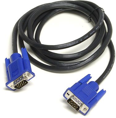 Cable VGA a VGA, para monitor de video, 6ft 15 Pines Blindado