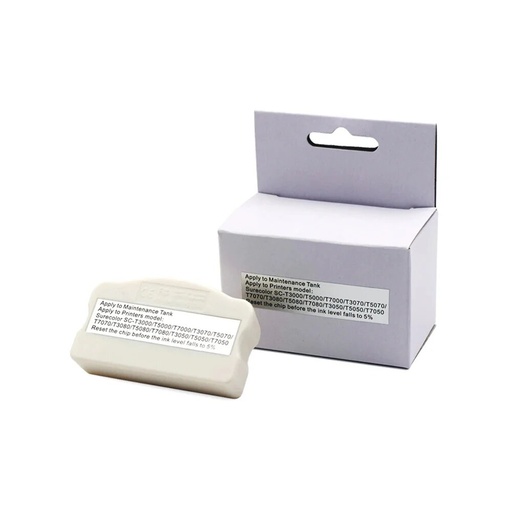 [BOXMANTT6193] Reseteador de chip de la caja de mantenimiento T6193, impresora Epson SureColor SC-T3000, T3070, T3200, T3270, T5000,T5070, T5270, T7000, T7070, T3080,T5080,T7080