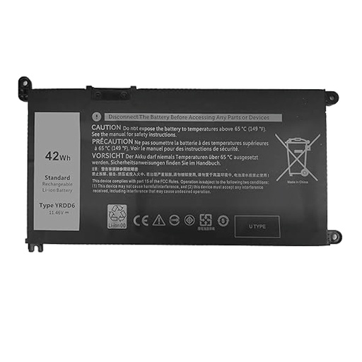 [BATERYDELLYRDD6] Bateria para laptop Dell YRDD6 42Wh11.4V Original