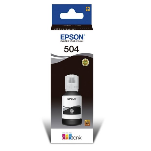 [TAAAEPSON504BK] Tinta Epson T504 AAA 127ml Black for L210-L355-L365-L555