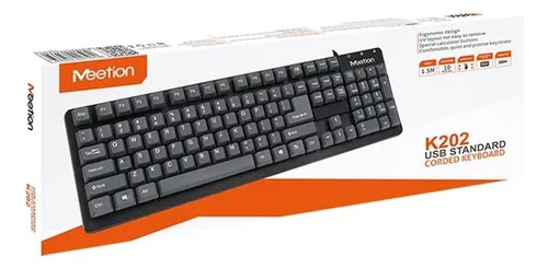 [KEYBOARDMEETK202GRAY] Teclado Genius Smart Kb-116 Negro Usb Sp