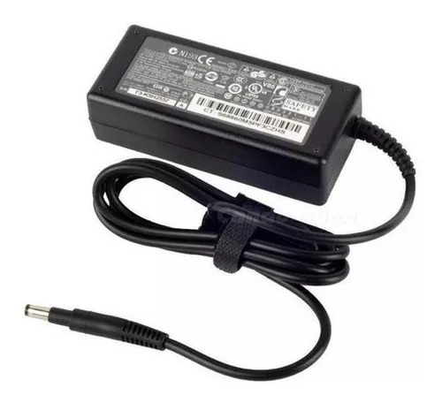 [HP195V333A65WNEGRA] Cargador para Laptop HP 19.5V/3.33A/65W/Plug 4.8x1.7mm, Punta Azul, T.Original
