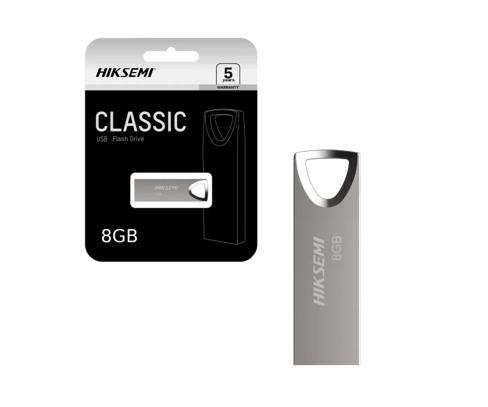 [HSUSBM2008G] Flash Memory Hiksemi Clasicc Metálica   8Gb, Usb, 2.0, HS-USB-M200 8G