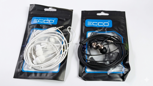 [AURECCOM5] Auricular manos libres ECCO M5 de cable Plug 3.5mm en funda 