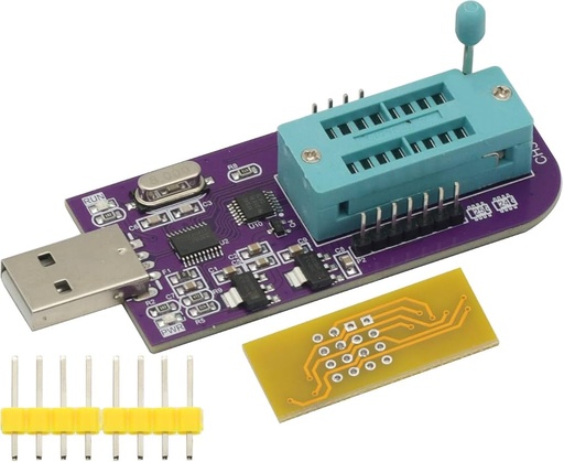 [MODULOCH347USB] Módulo programador alta velocidad CH347 USB BIOS Flash 24 EEPROM 25 SPI compatible con TTL Original
