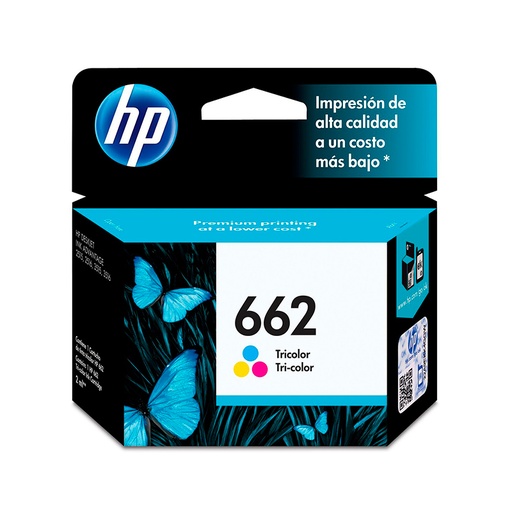 [CARTUHP662COLOR] Cartucho HP 662 Color para impresora 1515/2545/2515/2516/3515/3516